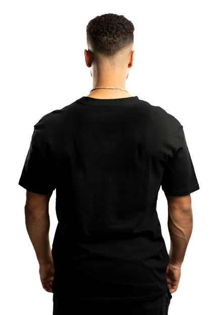 YERO Basic Shirt Oversize UNISEX ohne Backprint schwarz